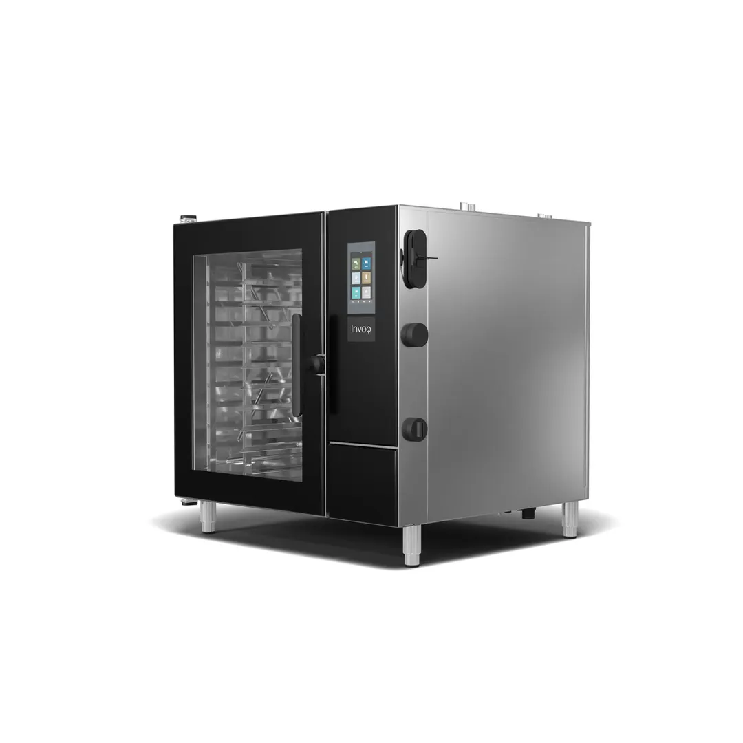 Blodgett INVOQ 102BLG Full Size 10 Pan Gas Combi Oven w/ Touchscreen, Boilerless, 81.900 BTU