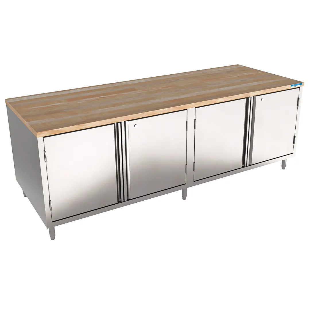 BK Resources CMT-3696HL2 Dual Access Chef Table