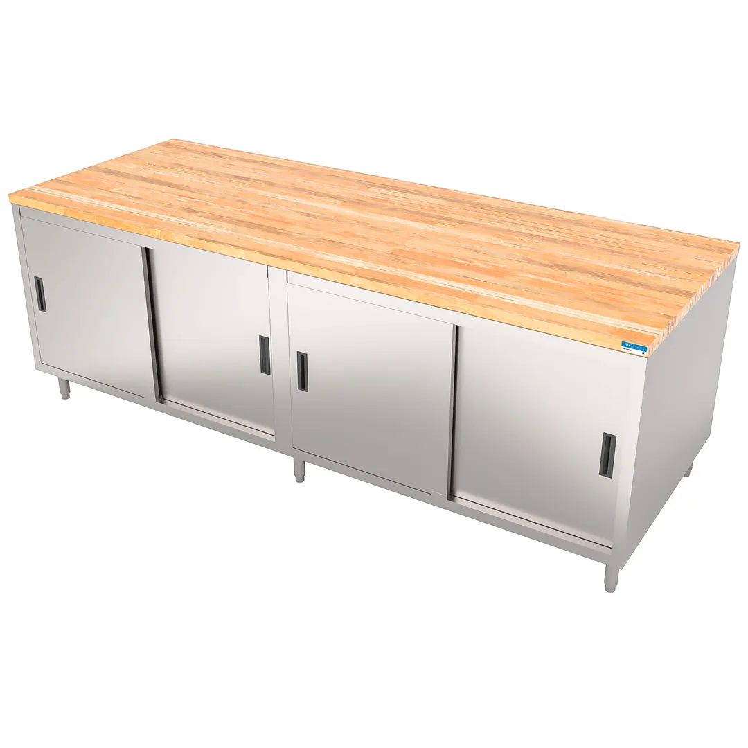 BK Resources CMT-3696S2 Dual Access Chef Table