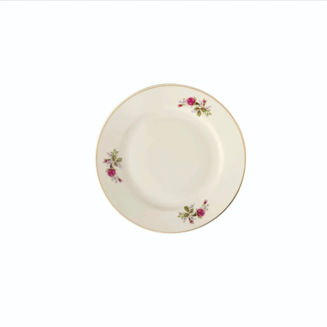 GET PP1748601524 - 7-1/4" Round Dessert Dish, Corona Capullo, China, 1 Dozen