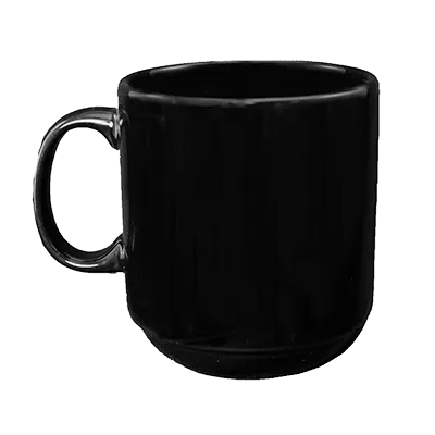 International Tableware 9696-05 - 11 oz Stoneware Mug, 3¼" x 3⅝" H, Safe, Stackable - 1 Dozen