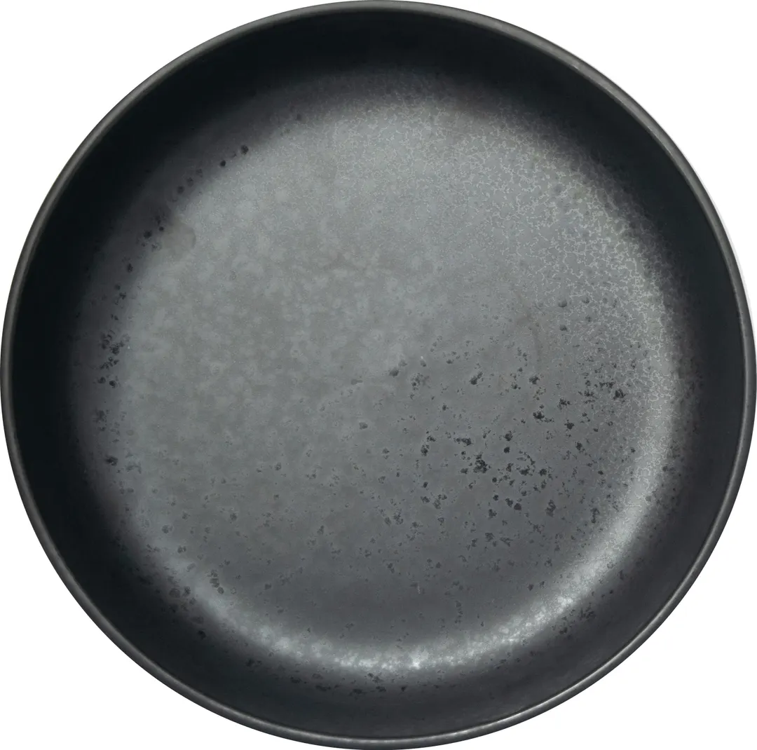 International Tableware AL-110-CS - Bowl 9" x 2" 1/8" Height 50 oz Black Glaze Alloy™ - 1 Dozen