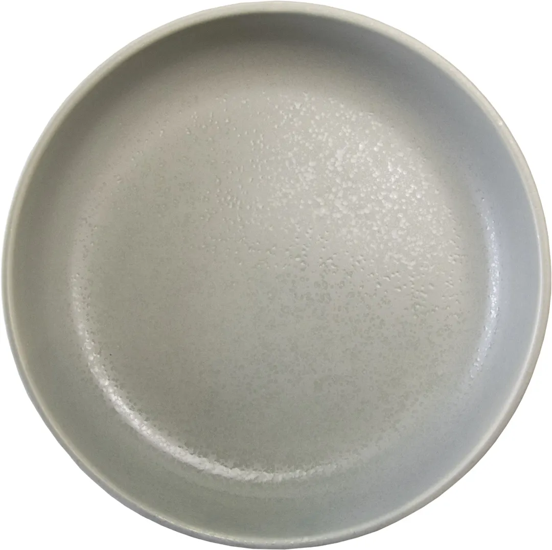 International Tableware AL-110-PS - 9" Round Bowl, 50 oz (9-7/8"×2-1/8"), Silver Glaze - 1 Dozen