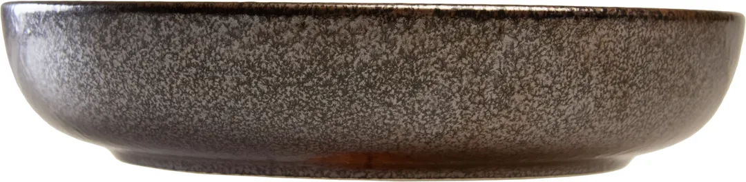 International Tableware AL-18-CM - 25‑Oz Stoneware Bowl, 8" Dia x 1‑5/8" H, Copper Glaze - 1 Dozen
