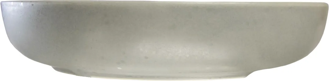 International Tableware AL-18-PS - 25 oz Stoneware Bowl, 8" Dia x 1.5" H, Silver Glaze - 1 Dozen