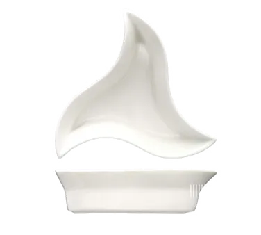 International Tableware AS-12 6" Star‑Shaped 6oz Porcelain Appetizer Bowl – 1 Dozen