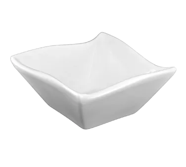 International Tableware AS-222 - 6" x 6" x 2.6" 22 oz White Bowl, Dishwasher Safe - 1 Dozen