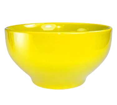 International Tableware CA-44-Y - 44 oz (7" Dia) Ceramic Bowl Cancun™, Microwave Safe - 1 Dozen