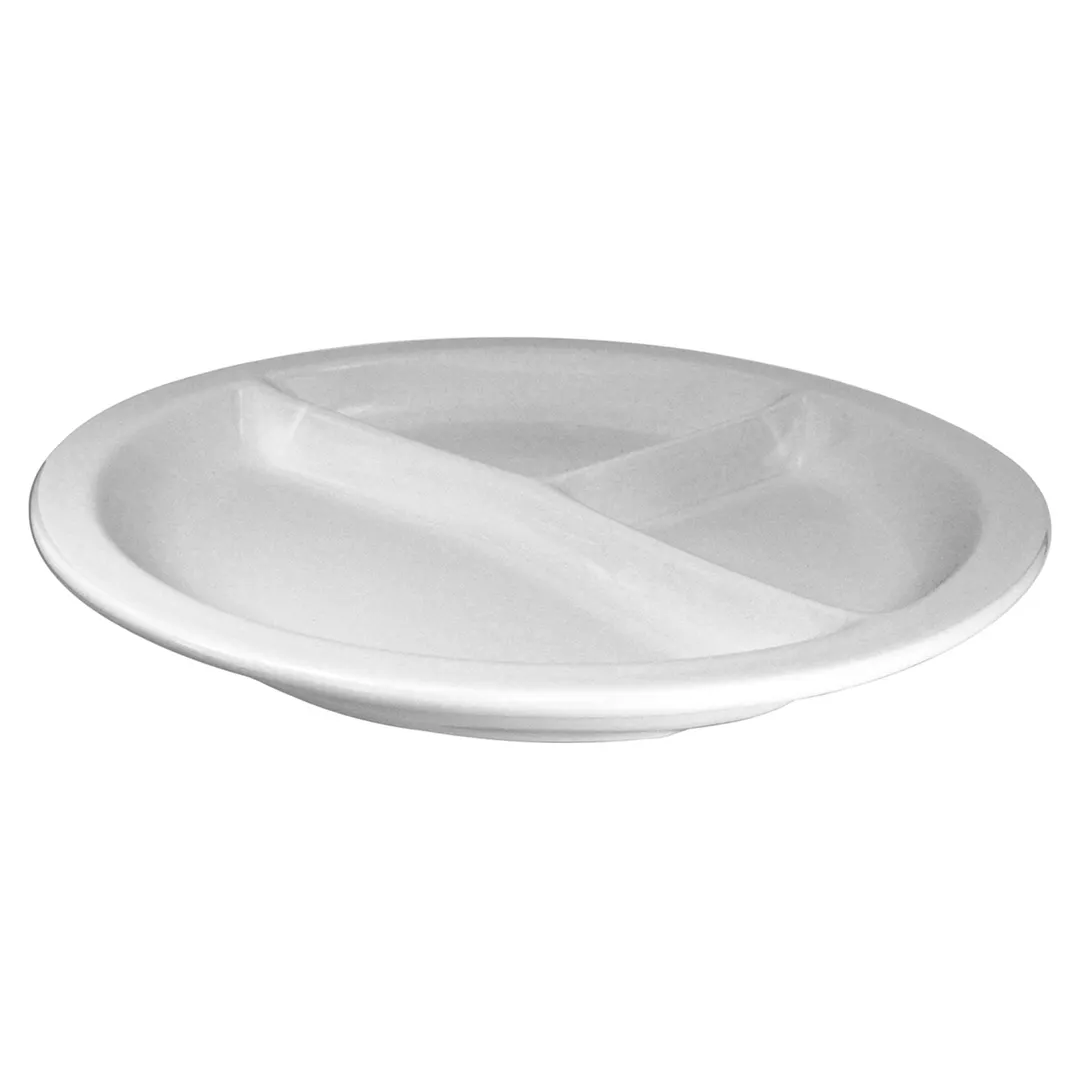 International Tableware DIV-9 China Compartment Plate/Platter