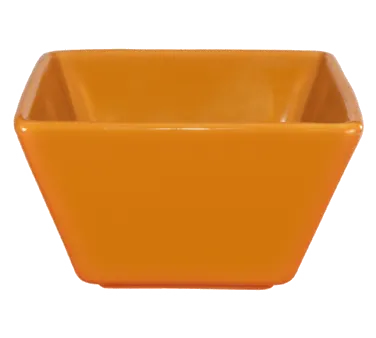 International Tableware EL-11-BN - Square Stoneware Fruit Bowl 7.5 oz Microwave Safe - 1 Dozen