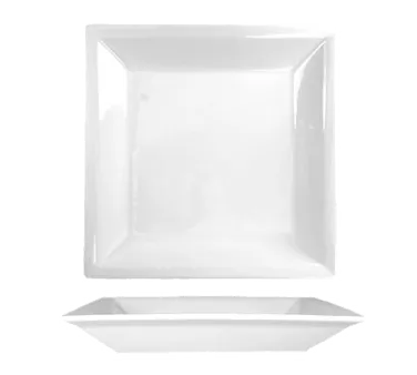 International Tableware EL-120 - 9" Porcelain Pasta Bowl, 36 oz, Microwave/Dishwasher Safe - 1 Dozen