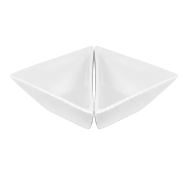 International Tableware FA-108 10oz Bright White Porcelain Bowl 8.5" x 8.5" x 2" - 1 Dozen