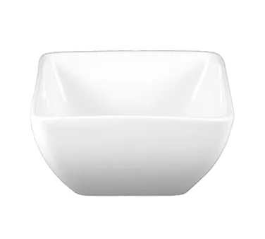 International Tableware FA-3 14oz Porcelain Bowl, Bright White, 4.25" Microwave Dishwasher - 1 Dozen