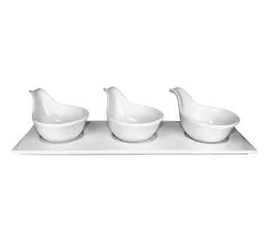 International Tableware FA-410 China Compartment Tray