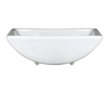 International Tableware FA-419 - 3" Rectangular Bowl, 3 Oz White Porcelain, Microwave Safe - 1 Dozen