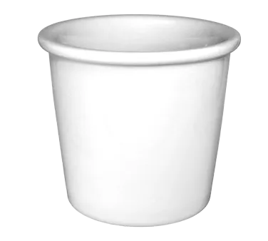 International Tableware FA-426 - Pot Bowl 6 oz, 3"-Dia x 2-3/4" H, Porcelain, Microwave Safe - 1 Dozen
