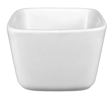 International Tableware FA-427 - 7 oz White Bowl, 3" x 3" x 2.5" Microwave Safe - 1 Dozen