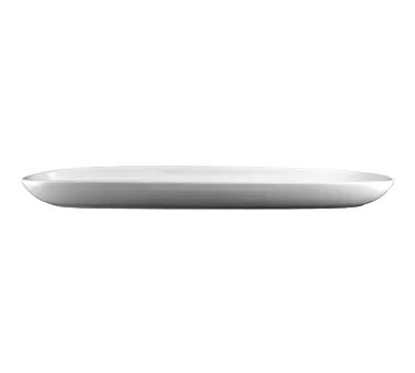 International Tableware FA-430 China Platter – Oval 13-3/4" x 4-1/4", White Porcelain, Safe – 1 Dozen