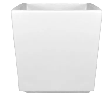 International Tableware FA-437 - 8 oz White Porcelain Ramekin, 3" x 3" x 3" Microwave Safe -1 Dozen