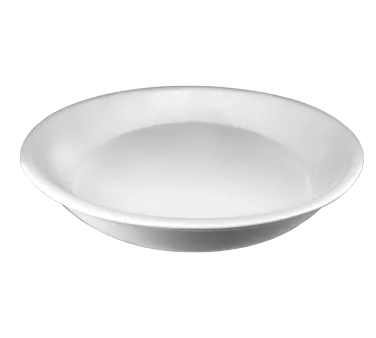International Tableware FA-442 - 10" White Porcelain Serving Plate, 48 oz, Dishwasher Safe - Case