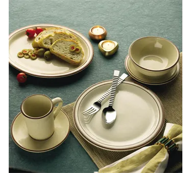 International Tableware GR-13 China Platter – 11-1/2" x 9-1/4", Oval, Rim, Ceramic, Brown, 1 Dozen