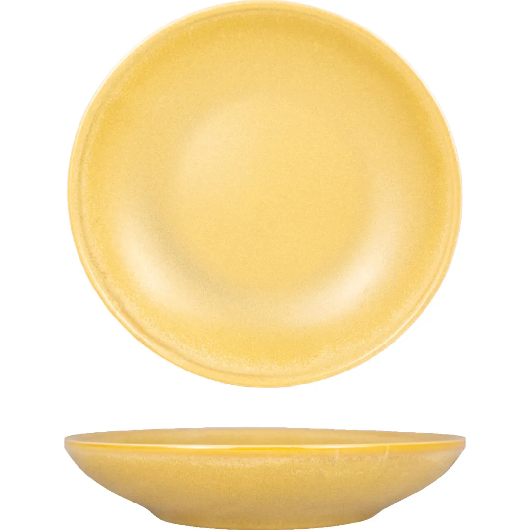 International Tableware HT-110-CA Pasta Bowl, 10" x 2", 40 oz 1.25 Qt Caramel Glaze - 1 Dozen