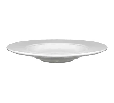 International Tableware LD-1100 - 11" Round Porcelain Bowl, 11 Oz, White, Microwave Safe - 1 Dozen