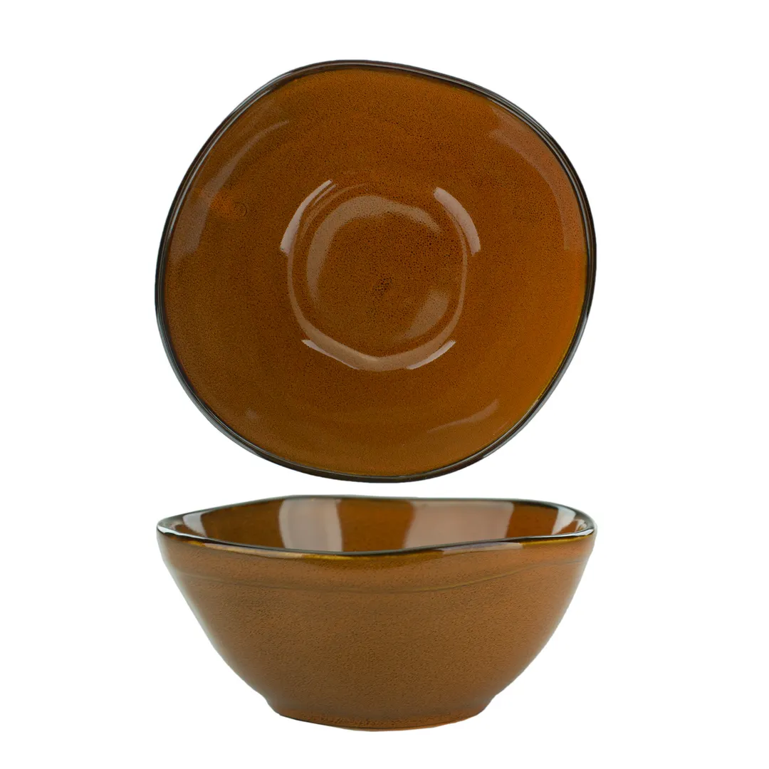 International Tableware LU-18-TA - 14oz Nappie Bowl, 5-5/8" Dia, 2-1/4" H, Terracotta, 1 Dozen