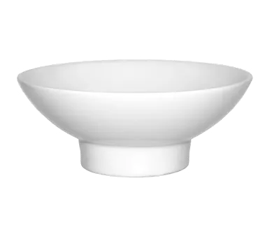 International Tableware MD-106 - 6 oz Porcelain Bowl, 4½" Dia x 1¾" H White Microwave Safe - 1 Dozen