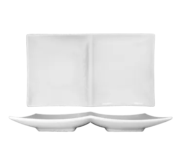 International Tableware PA-210 China Compartment Plate/Platter