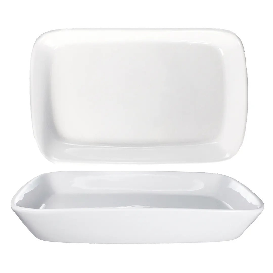 International Tableware QP-106 - 10" x 6½" 32 oz Porcelain Bowl Microwave/Dishwasher Safe - 1 Dozen