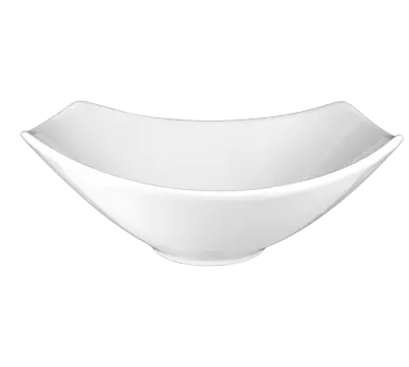 International Tableware QP-38 7oz Porcelain Bowl, European White, 5" W x 3-1/2" D x 2-1/2" H - 1 Dozen