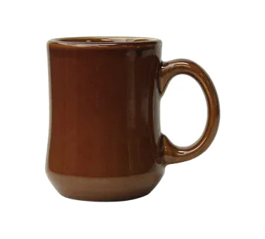 International Tableware RM-P-CP Mug, 8 oz (2-7/8" Dia x 3-3/4" H) Caramel Ceramic, Lead Free - 1 Dozen