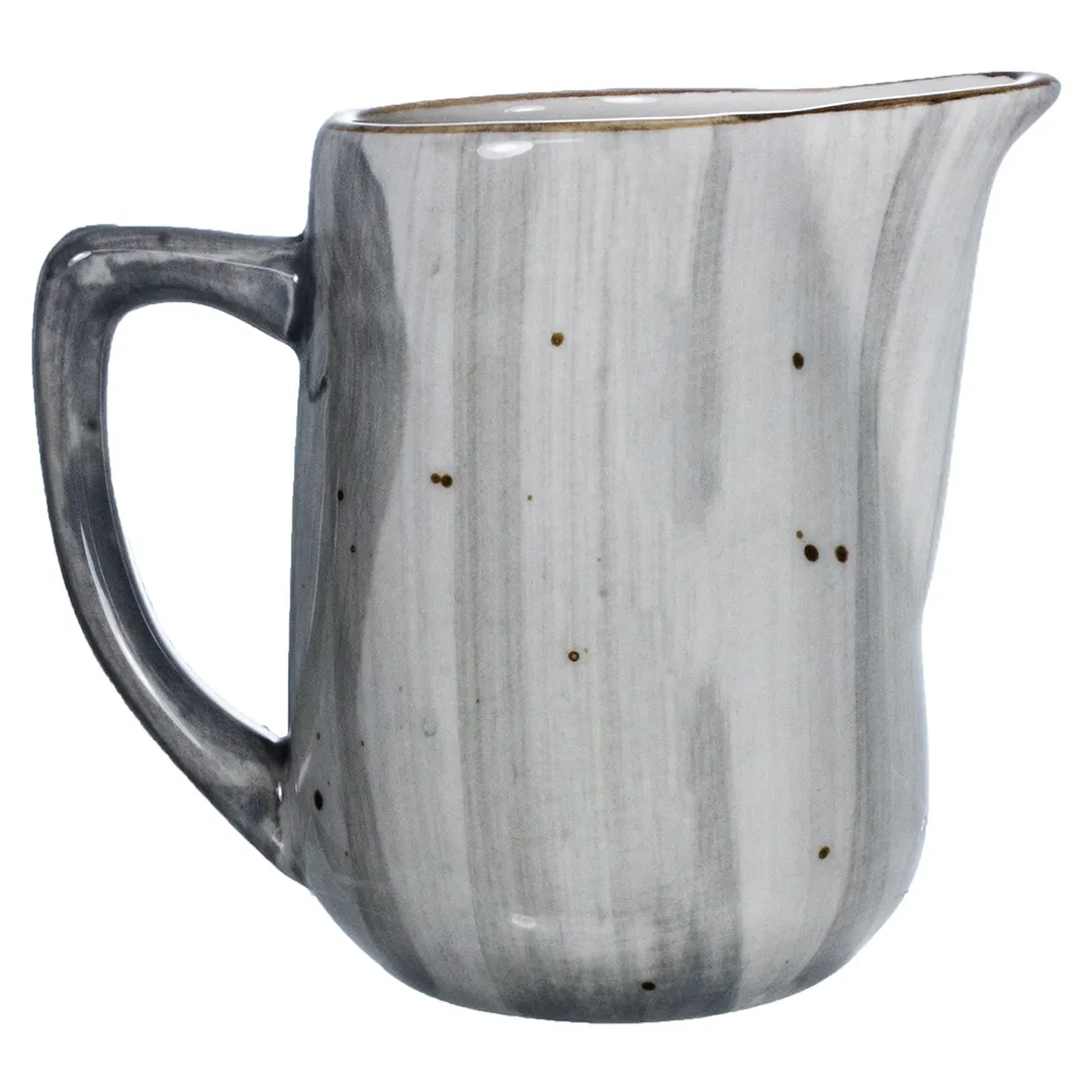 International Tableware RT-100-ST Creamer Pitcher, 6‑8 oz, 2‑3/4" Dia x 3‑1/2" H, Ceramic - 1 Dozen