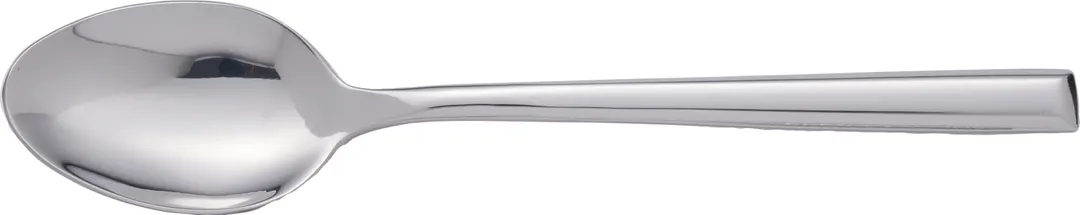 International Tableware SA-114 Dessert Spoon, 8" 18/0 Stainless Steel Silver Finish - 1 Dozen