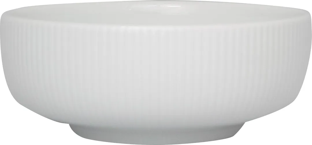 International Tableware SB-18 13oz. Sunburst™ Porcelain Soup Bowl, 5" Round, Bright White, 1 Dozen