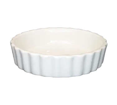 International Tableware SOFR-5-EW - 5 oz 4½" Dia x 1" H Porcelain Soufflé Dish, Oven Safe - 1 Dozen