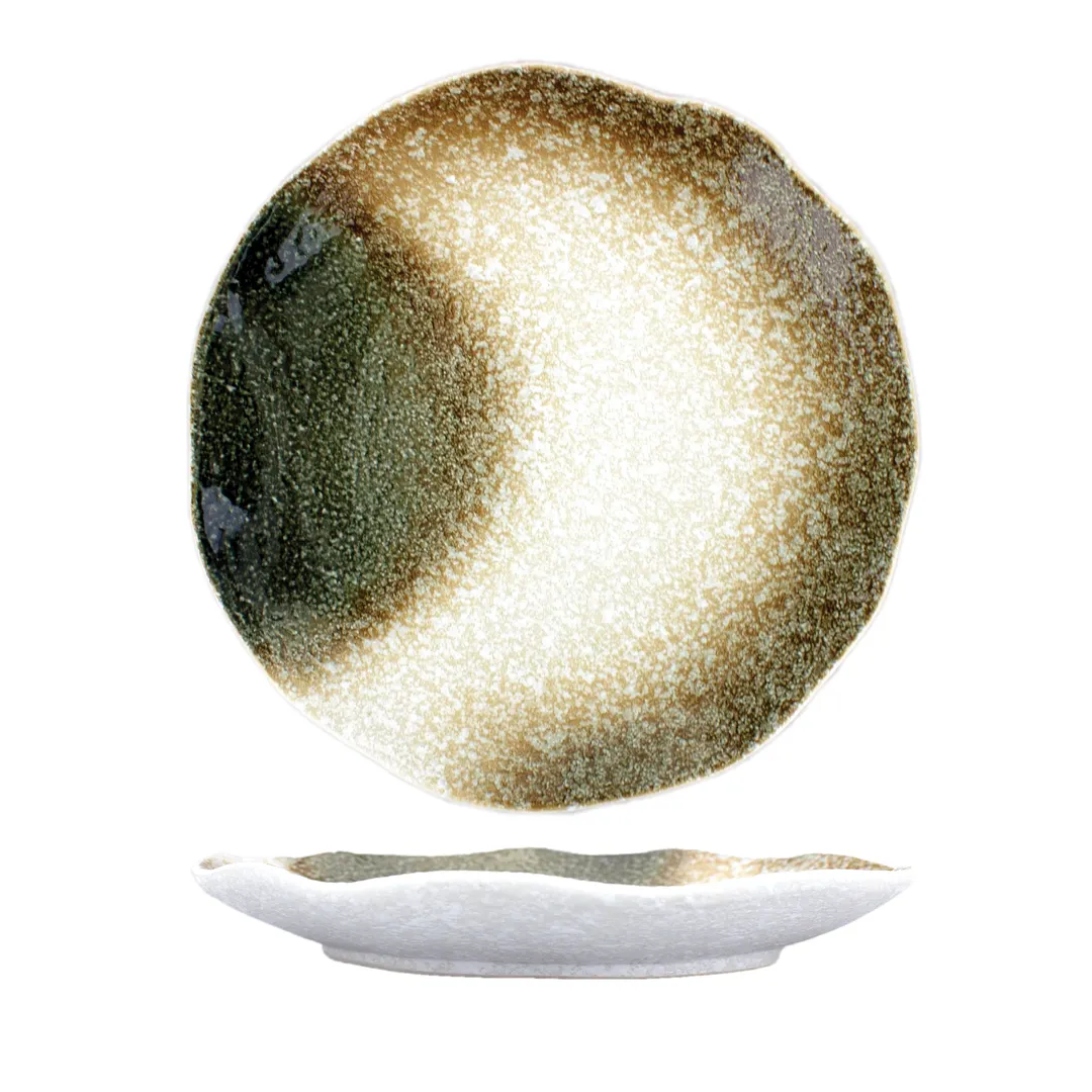 International Tableware ST-77 China Plate, 7" Round Stoneware, Lead‑Free – 1 Dozen