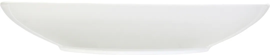 International Tableware WA-54 China Plate, 11-1/4" Round Porcelain, Bright White, Wide Rim – 1 Dozen