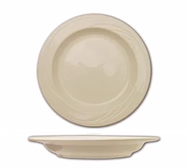 International Tableware Y-120 - 12" Pasta Bowl 28 oz White Ceramic Microwave Safe - 1 Dozen
