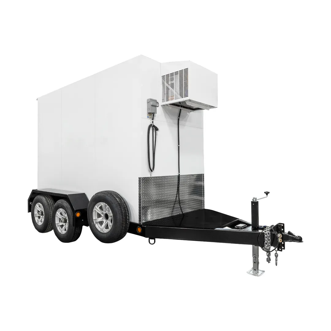 Leer 4154541 Mobile Refrigerated Trailer, 5'x10', 285 Cu. Ft., Multi-Temp