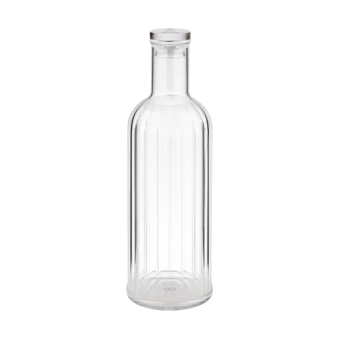 APS Germany APS 10748 - 33-7/8 Oz Bottle (3-5/8" x 11-1/4"), Shatter-Proof, Ring Top - 12/Case