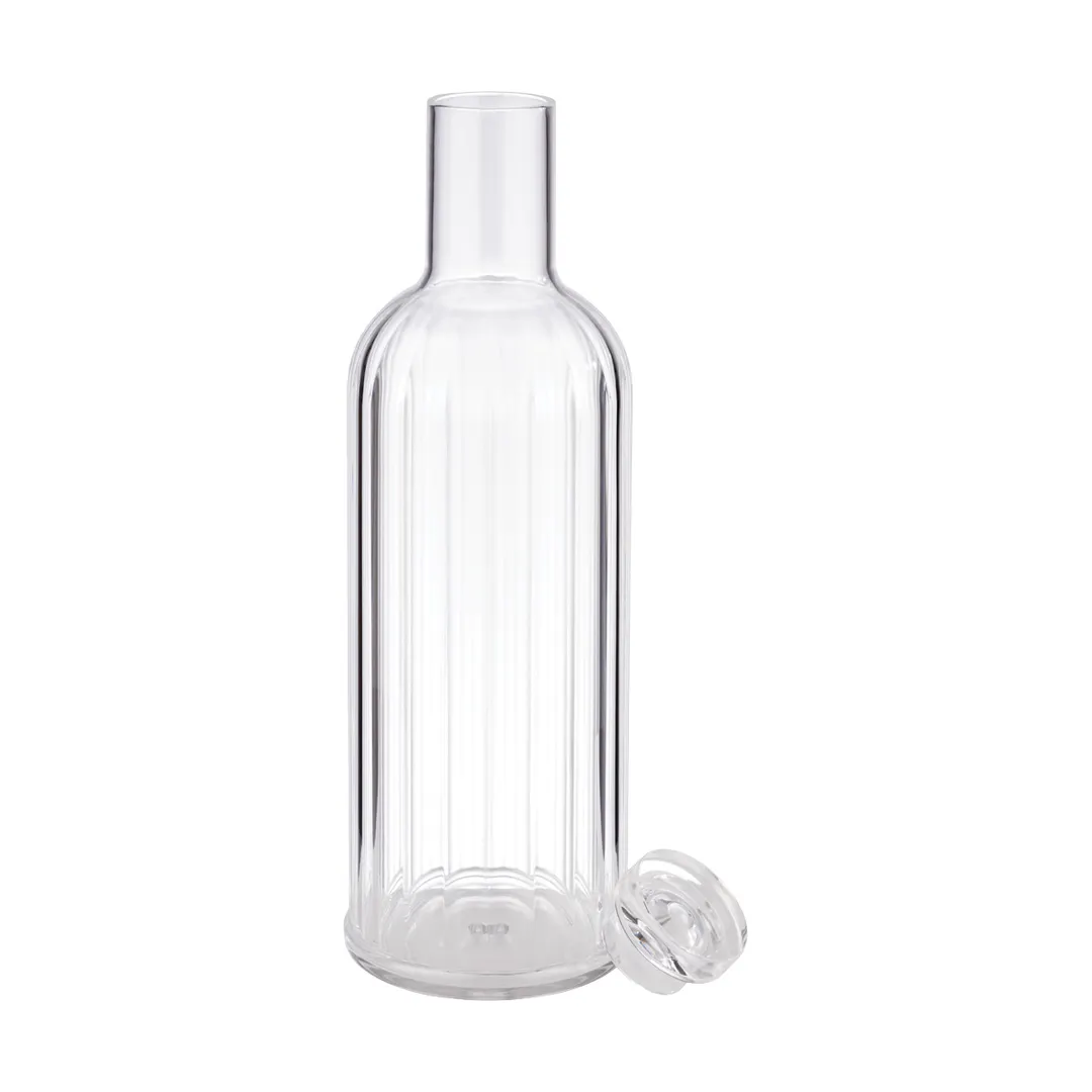 APS Germany APS 10748 - 33-7/8 Oz Bottle (3-5/8" x 11-1/4"), Shatter-Proof, Ring Top - 12/Case