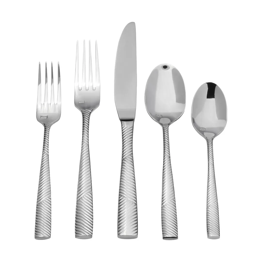 Mikasa 5268447 Dessert Spoon, 7.22" Long, Stainless Steel, Dishwasher Safe - Dozen