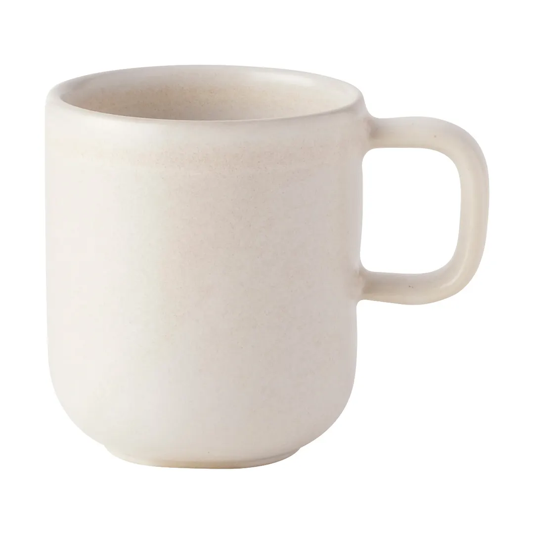 Mikasa 5275152 Solitude Coffee Cup, 3.04oz, Natural, Dishwasher, Microwave & Oven Safe