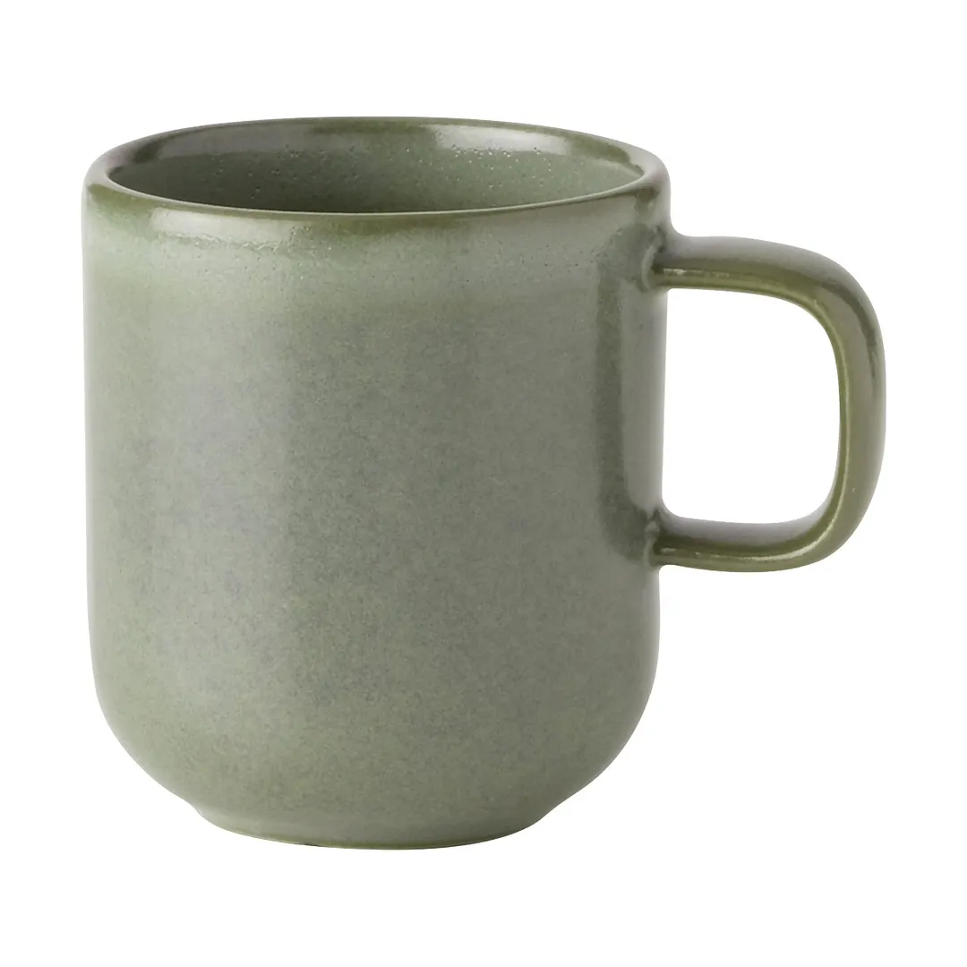 Mikasa 5275174 Solitude Coffee Cup, 3oz, Green, Dishwasher, Microwave & Oven Safe