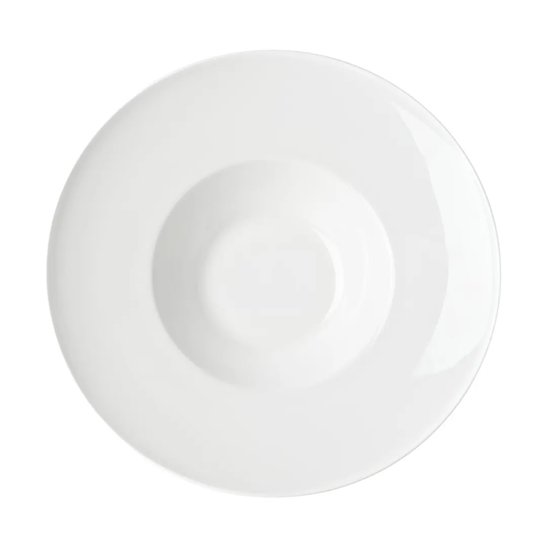 Mikasa 5312401 Callisto Plate, 9" Round, Bone China, White, 22.98 oz., Dishwasher Safe - MIK-5312401