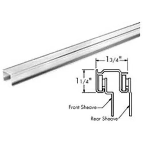 AllPoints 1341048 Sanitary Overhead Track, 48"L