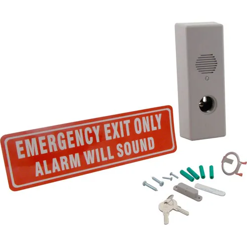 AllPoints 1341189 Door Exit Alarm, 8-1/4" H x 3-1/8"W x 2"D