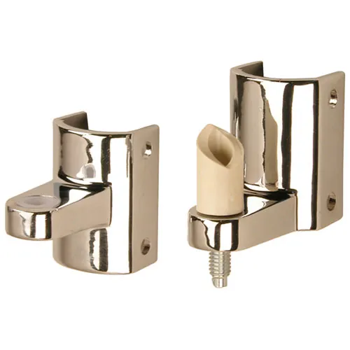 AllPoints 1411158 Stall Door Hinge Set, for 1-1/4" partitions